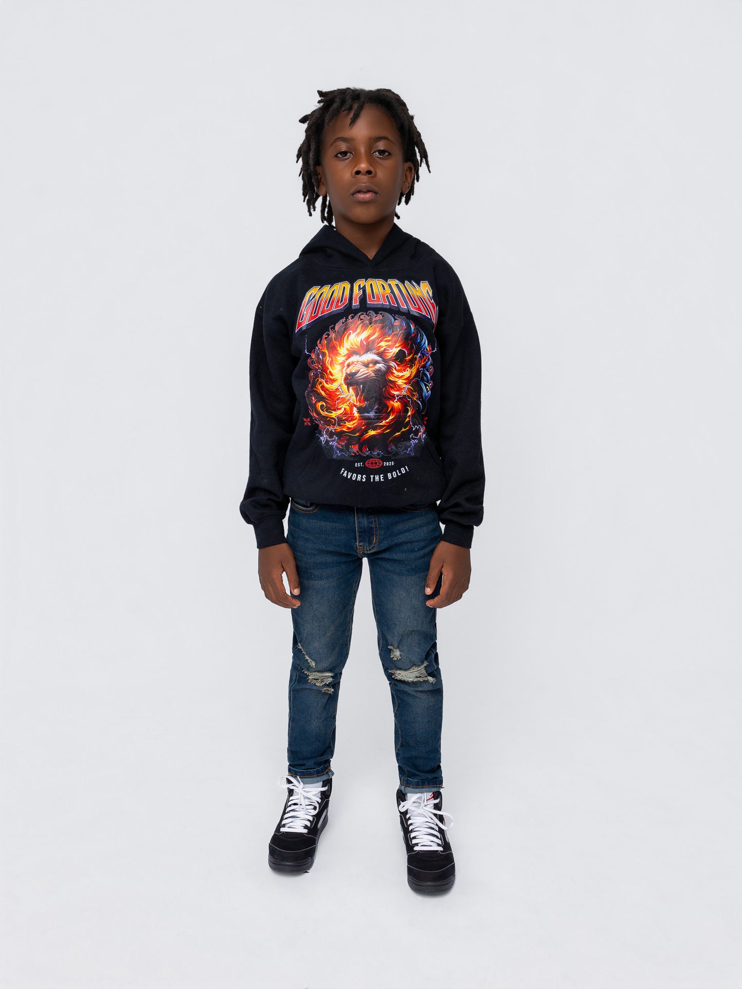 KIDS Faith Over Fear Hoodie