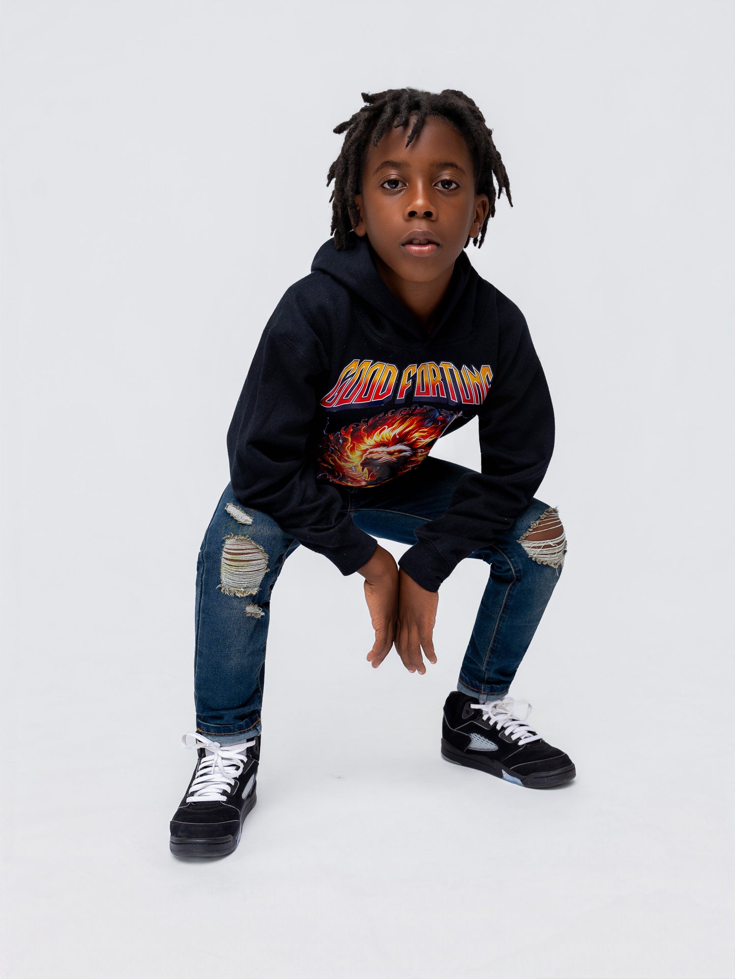 KIDS Faith Over Fear Hoodie