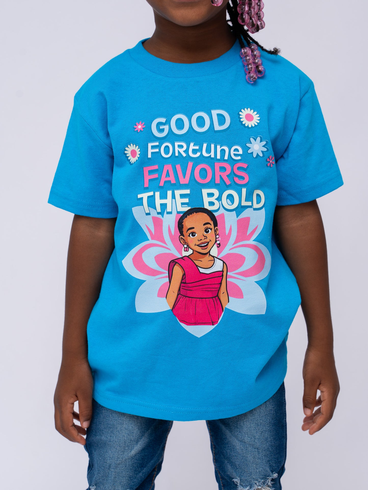 KIDS Clock It T-Shirt Blue