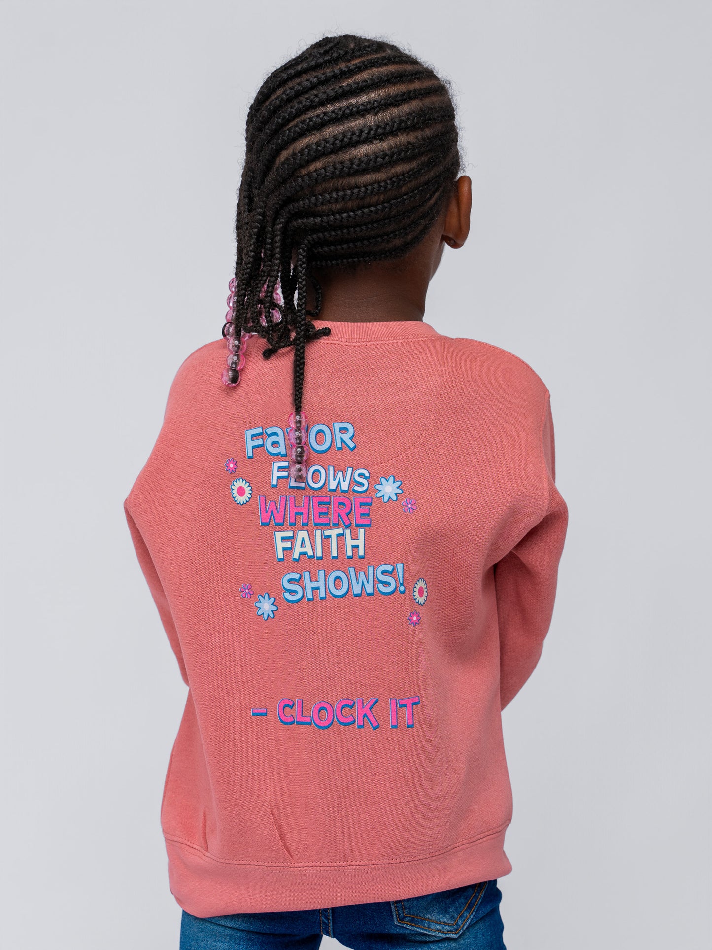KIDS Clock It Sweater