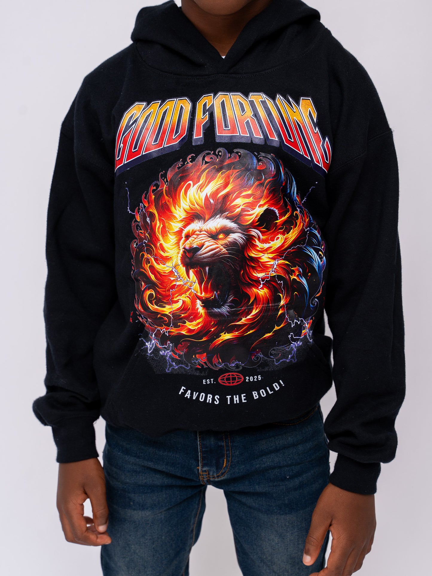 KIDS Faith Over Fear Hoodie