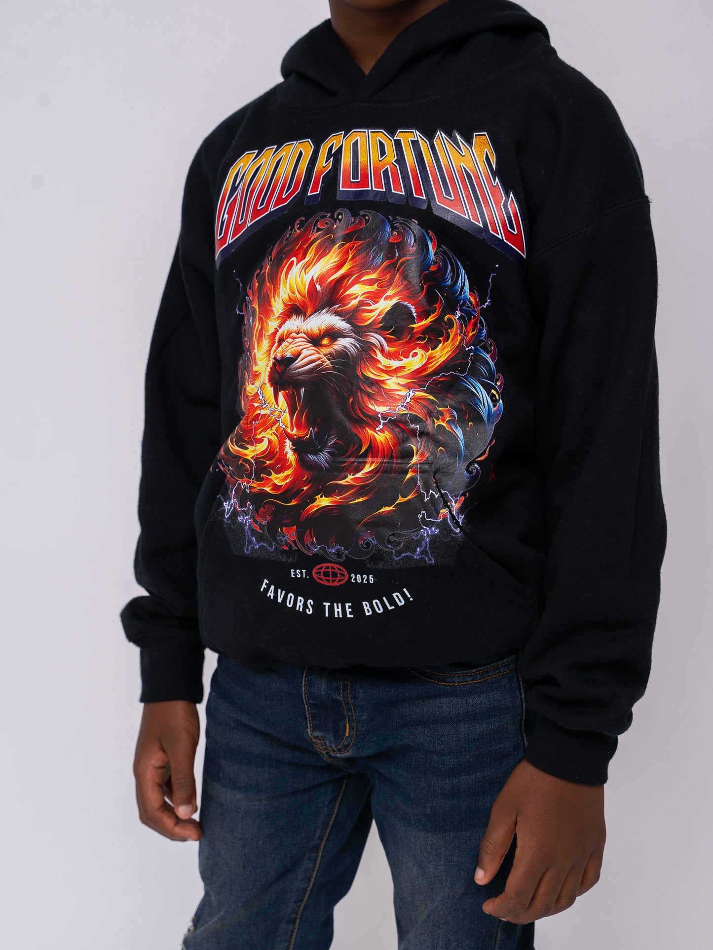 KIDS Faith Over Fear Hoodie