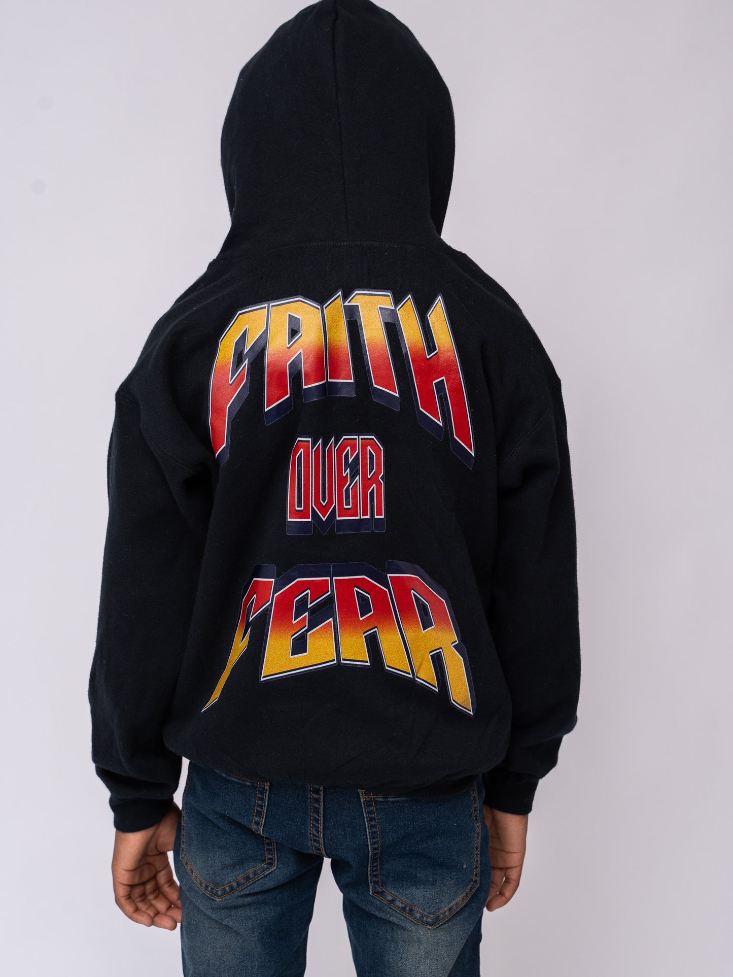 KIDS Faith Over Fear Hoodie
